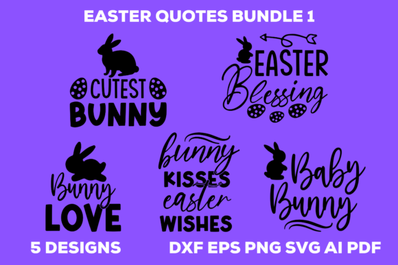 Download Easter Quotes Bundle 1 Graphic - Easter quotes Collection