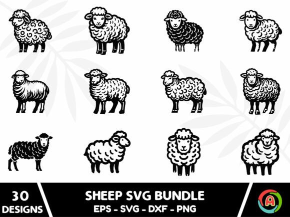 Download Sheep Svg Bundle - Sheep svg bundle Collection