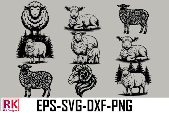 Download Sheep SVG Bundle - Sheep svg bundle Collection