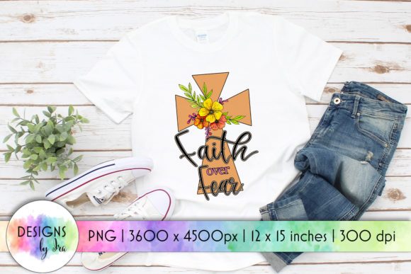 Download Faith over Fear Religious Easter Sublima - Premium Resources