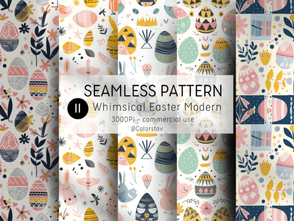 Download Easter Designs with Whimsical Patterns - Easter designs Collection