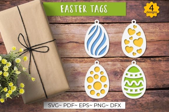 Download 3d Easter Tag Svg Layered Easter Designs - Easter designs Collection