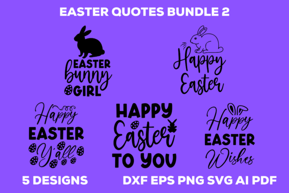 Download Easter Quotes Bundle 2 Graphic - Easter quotes Collection