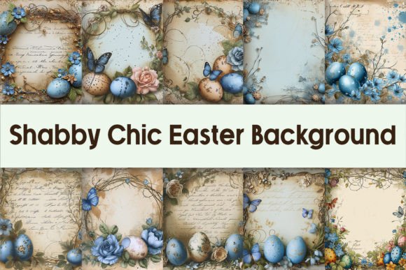 Download Shabby Chic Easter Background - Shabby chic easter Collection
