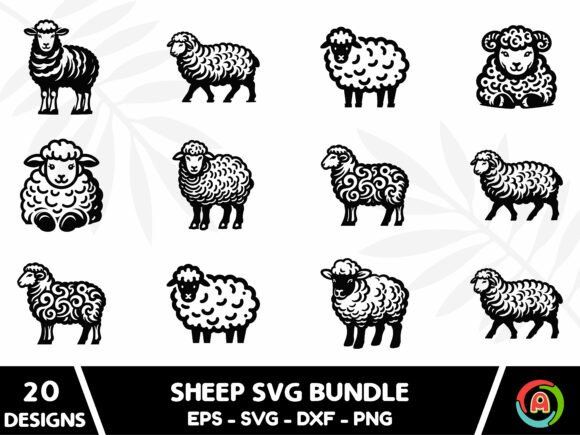 Download Sheep Svg Bundle - Sheep svg bundle Collection